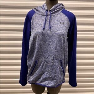 Under Armour Blue and Gray Hoodie